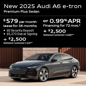 Audi A6 e-tron Promotional Offer